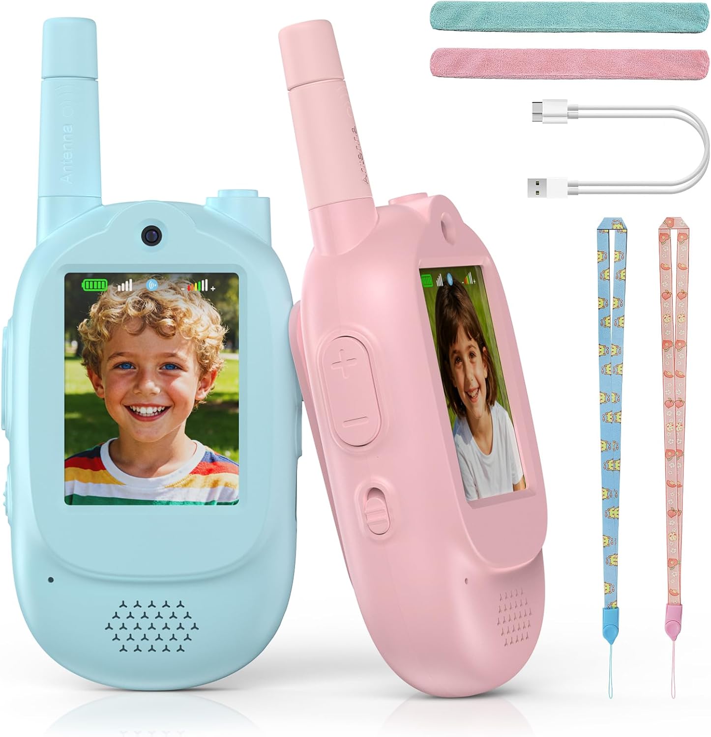 Video Walkie Talkies - Blauw en Roze
