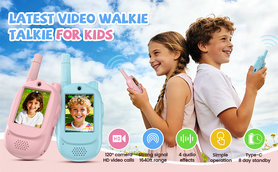Video Walkie Talkies Verpakking