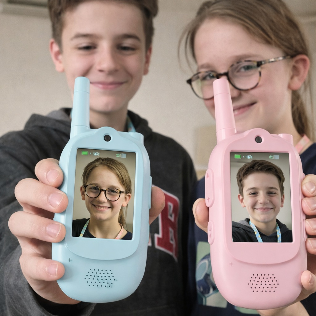 Video Walkie Talkies in Gebruik